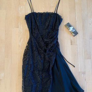 Donna Ricco Black Lace Dress - new w/tags